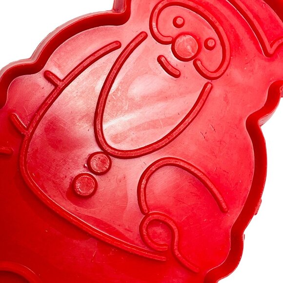 Vintage Santa Claus Red Cookie Cutter Christmas Baking Tool - Picture 3 of 5